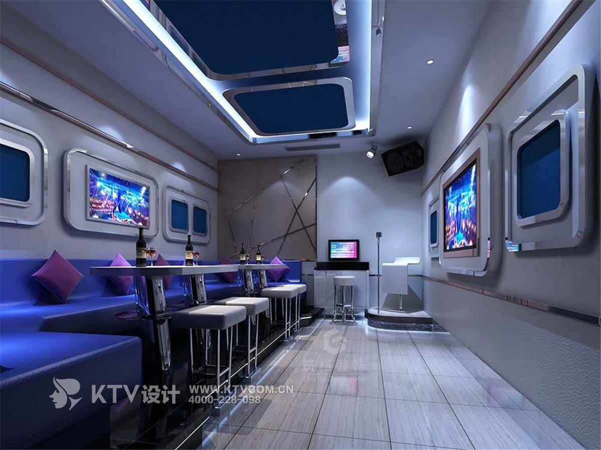 万千时尚量贩式KTV设计图-包房12