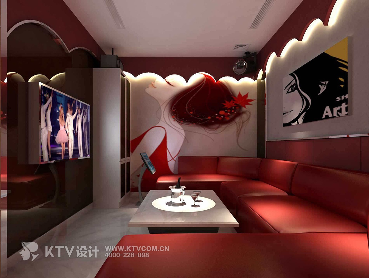 量贩式ktv设计图 量贩式ktv设计图