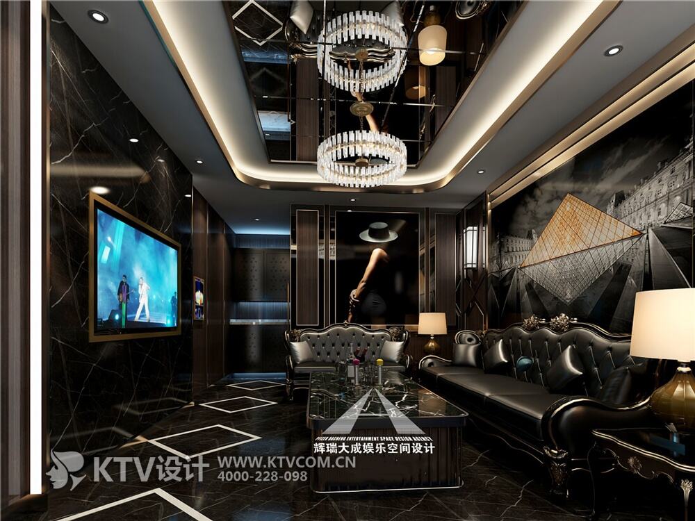 维也纳国际酒店KTV设计图-包房9