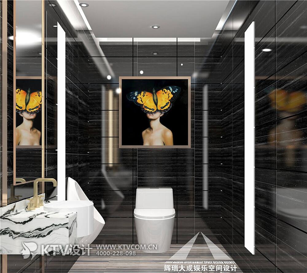 维也纳国际酒店KTV设计图-卫生间