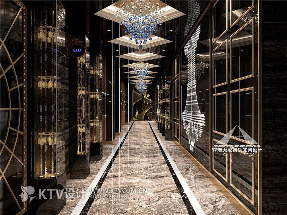 维也纳国际酒店KTV设计图-走道