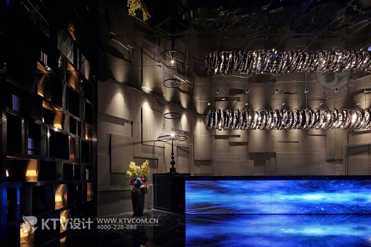 佰嘉乐量贩式KTV设计-大堂