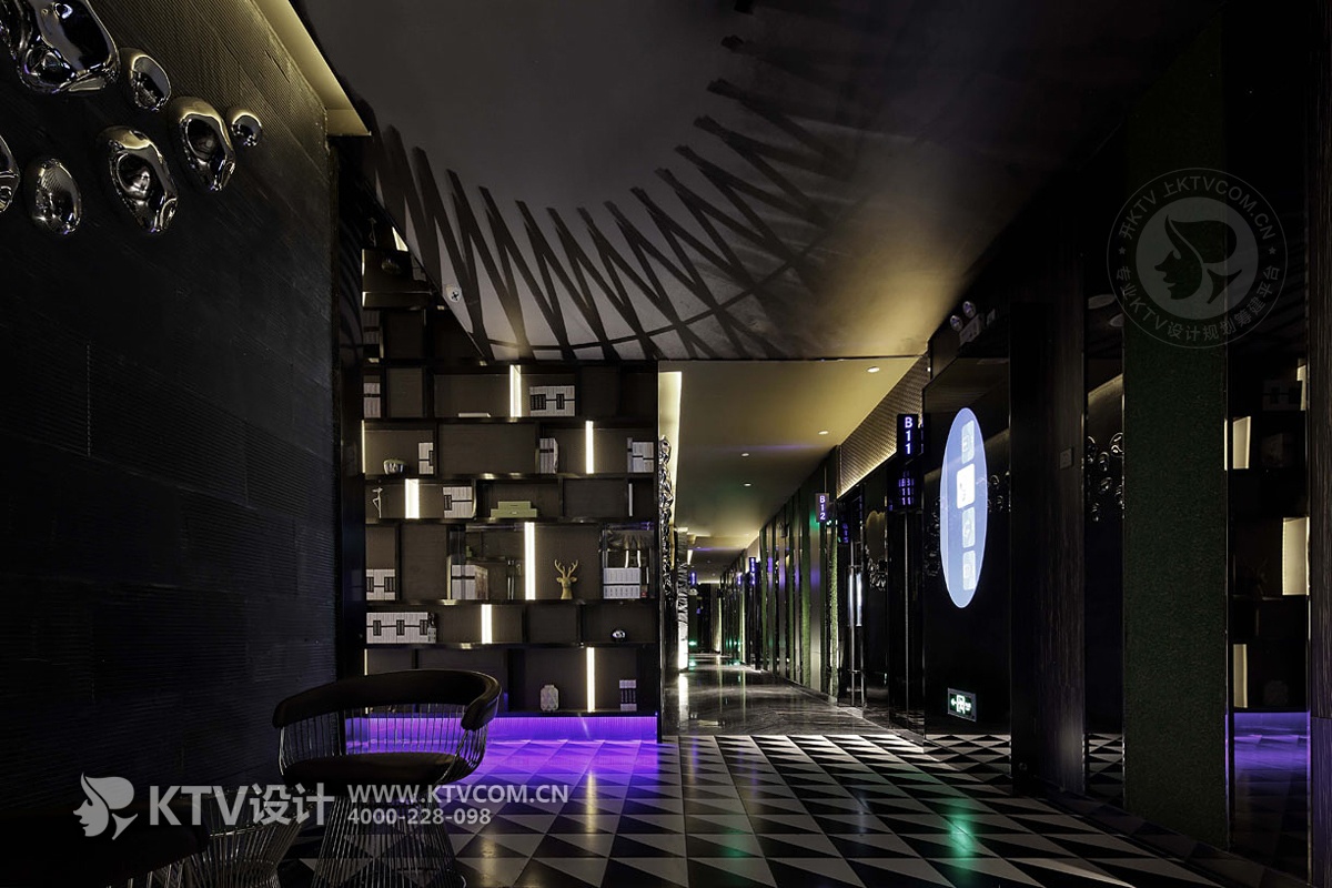 佰嘉乐量贩式KTV设计-走道